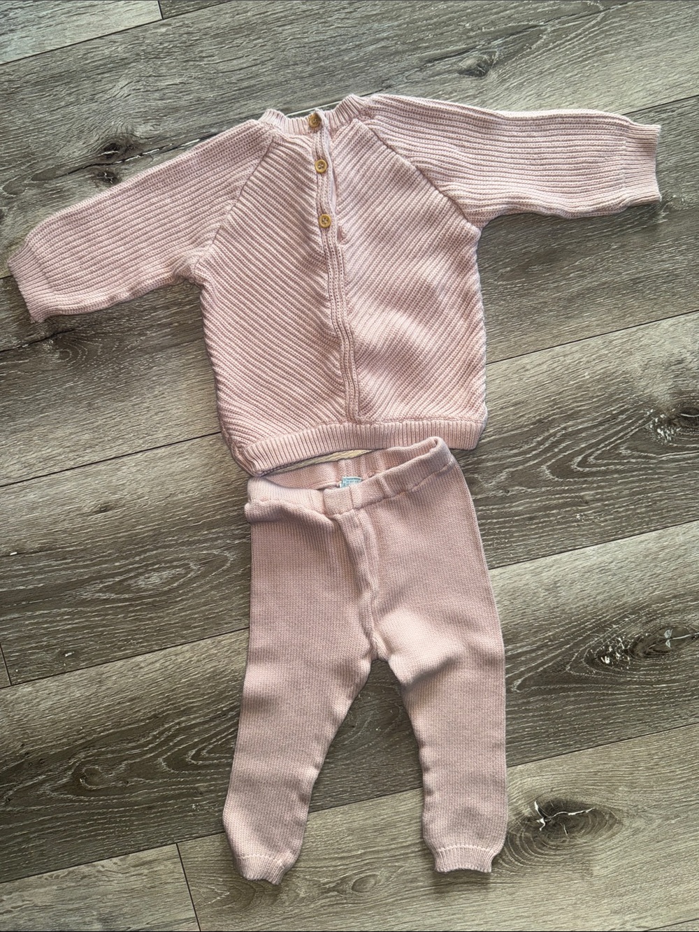 Feltman bros Knit Two-Piece Baby Set